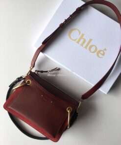 Replica Chloe Roy Bag Plum Purple in Suede & Smooth Calfskin Replica Chloe Roy Bag Plum Purple in Suede & Smooth Calfskin