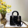 Replica My Lady Dior Bag Lambskin with Customisable Shoulder Strap Bla