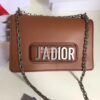 Replica Dior J'ADIOR Flap Bag With Silver Chain in Calfskin Red 12