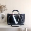Replica Bvlgari Serpenti Forever Bucket Bag in Deep Jade Metallic Karu 10