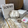 Replica Loewe Horseshoe Bag in Nappa Calf Leather White 446748