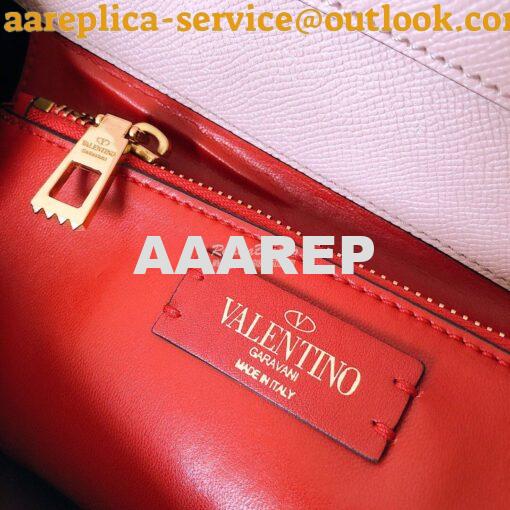 Replica Valentino VSling Grainy Calfskin Handbag ZW2B0F53 Pink 13