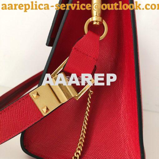 Replica Valentino VSling Grainy Calfskin Handbag ZW2B0F53 Red 3