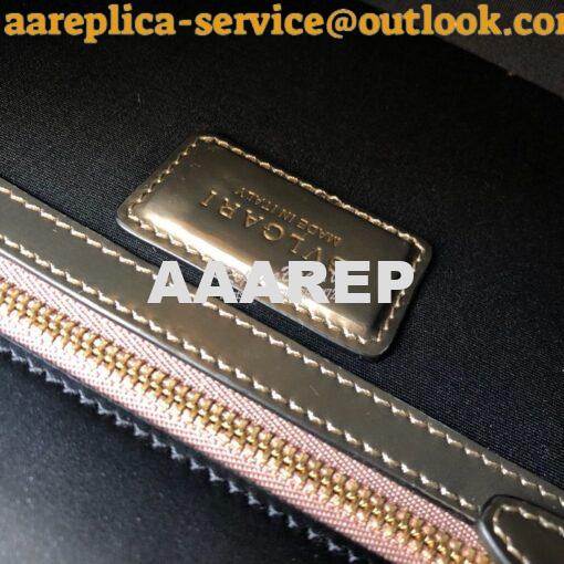 Replica Bvlgari Serpenti Forever Flap Cover Bag in Metallic Bronze 397 12