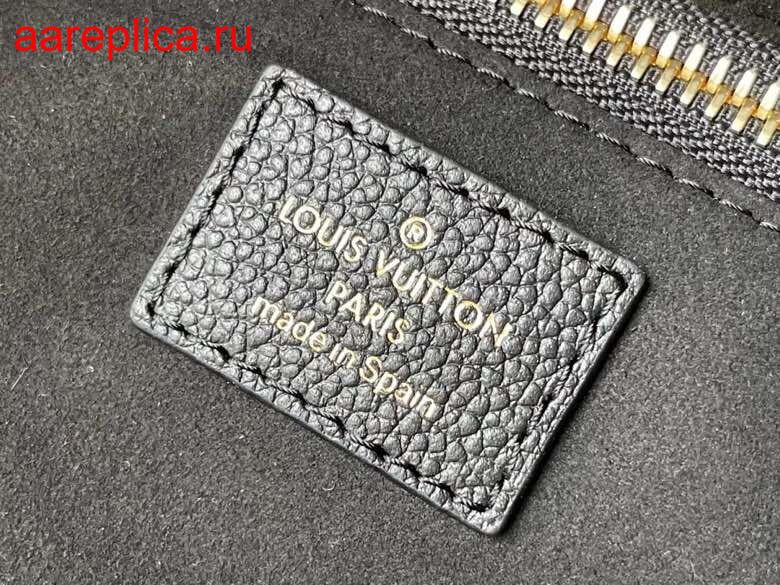 Louis Vuitton Neverfull Black White Empriente Leather M46103