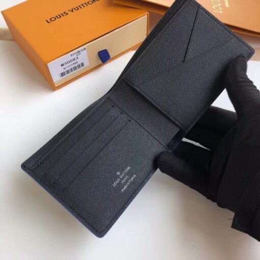 Replica Louis Vuitton Multiple Wallet Taiga Leather M30563 BLV1082 8
