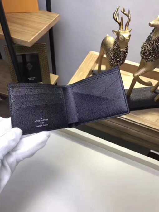 Replica Louis Vuitton Multiple Wallet Taiga Leather M30952 BLV1080 3
