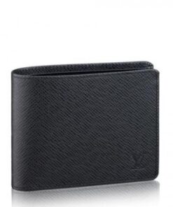 Replica Louis Vuitton Multiple Wallet Taiga Leather M30952 BLV1080