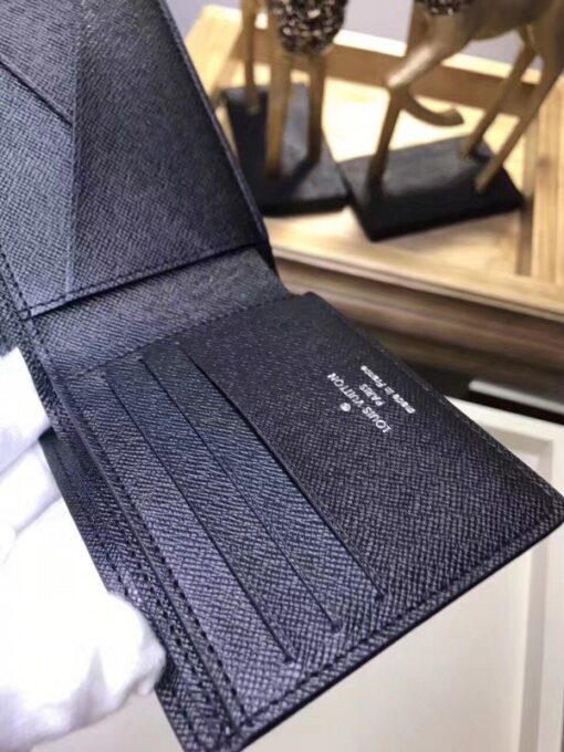 Replica Louis Vuitton Multiple Wallet Taiga Leather M30952 BLV1080 4