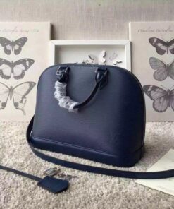 Replica Louis Vuitton Alma PM Bag In Indigo Epi Leather M40620 BLV199 2