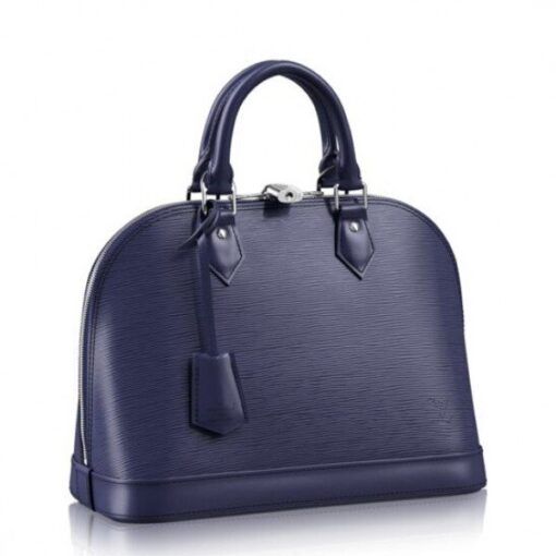 Replica Louis Vuitton Alma PM Bag In Indigo Epi Leather M40620 BLV199