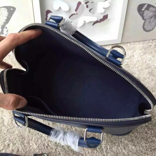 Replica Louis Vuitton Alma PM Bag In Indigo Epi Leather M40620 BLV199 8