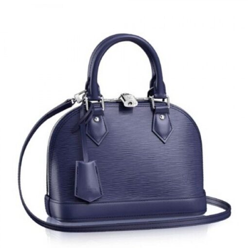 Replica Louis Vuitton Alma BB Bag In Indigo Epi Leather M40855 BLV196