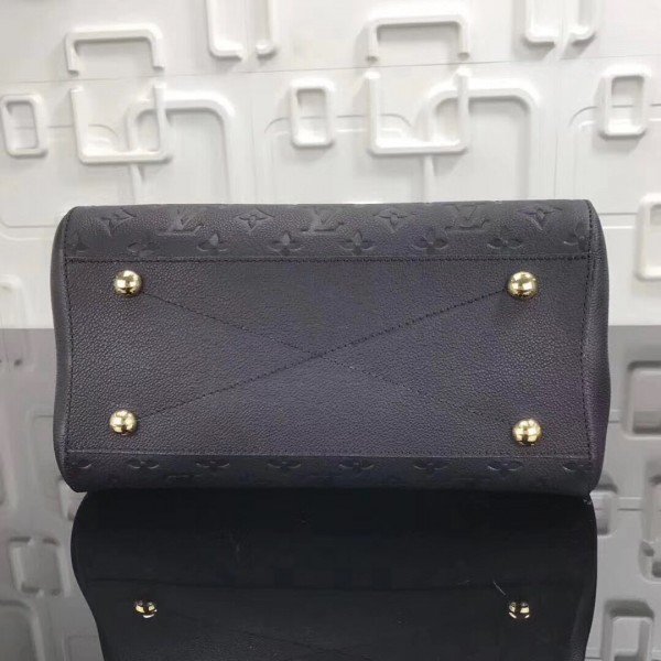 Replica Louis Vuitton Montaigne BB Bag In Bicolor Empreinte