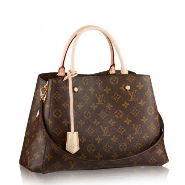 Louis Vuitton MONTAIGNE MM (M41056), Luxury, Bags & Wallets on