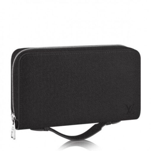 Replica Louis Vuitton Zippy XL Wallet Taiga Leather M42097 BLV1076
