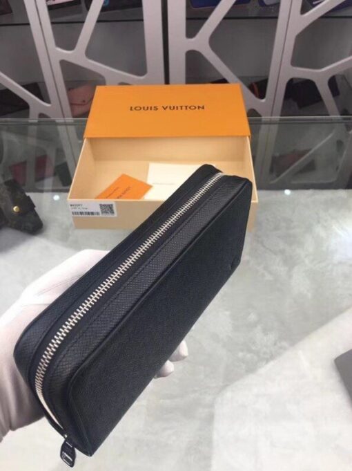 Replica Louis Vuitton Zippy XL Wallet Taiga Leather M42097 BLV1076 7