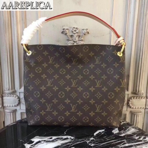 Replica Louis Vuitton Graceful PM Bag Monogram M43701 BLV450 3
