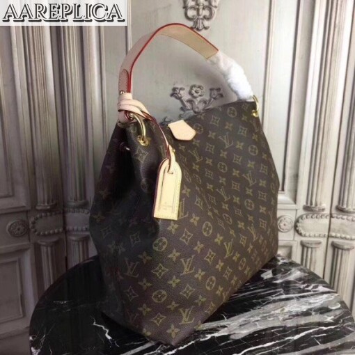 Replica Louis Vuitton Graceful MM Bag Monogram M43703 BLV449 2