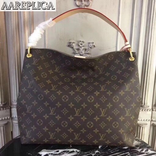 Replica Louis Vuitton Graceful MM Bag Monogram M43703 BLV449 3