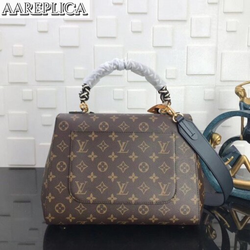 Replica Louis Vuitton Monogram Cluny MM Bag With Braided Handle M44669 BLV298 4
