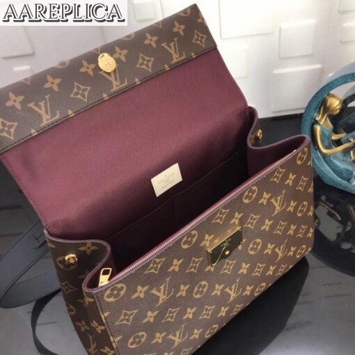 Replica Louis Vuitton Monogram Cluny MM Bag With Braided Handle M44669 BLV298 7