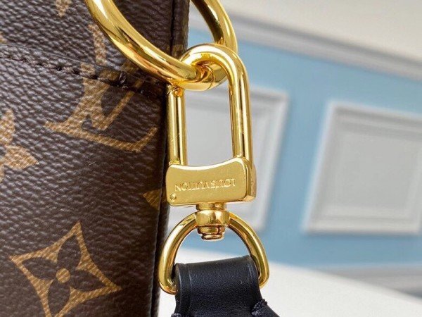 Louis Vuitton, Bags, Relist Authentic Louis Vuitton Odeon Pm Black  Without Original Strap