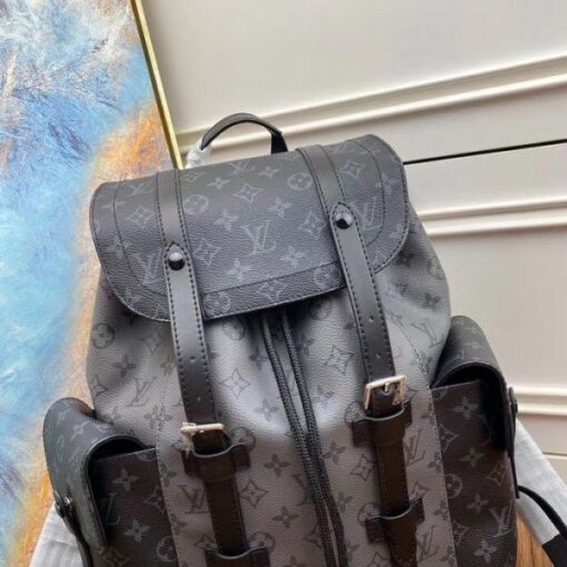 Replica Louis Vuitton Christopher PM Backpack Monogram Eclipse M45419 BLV880 3