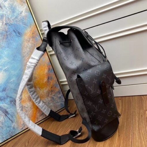 Replica Louis Vuitton Christopher PM Backpack Monogram Eclipse M45419 BLV880 4