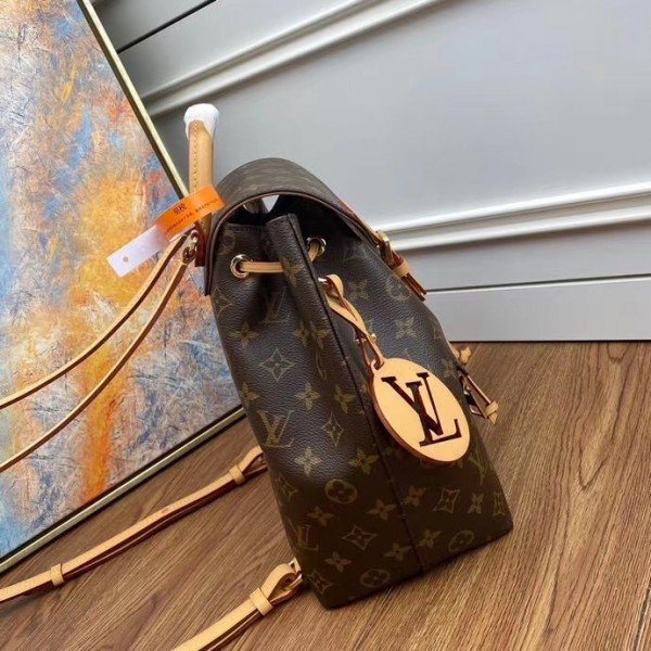 Louis Vuitton Mini Lockme Backpack Bag M54575 Gold 2018