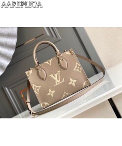 Replica Louis Vuitton OnTheGo PM Bag Monogram Empreinte M45779 BLV515 2