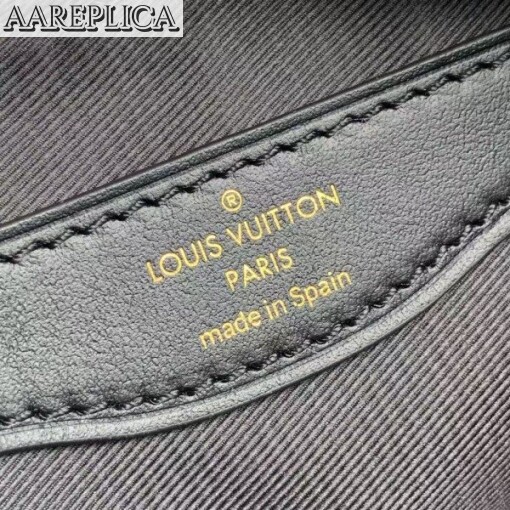 AUTHENTIC Louis Vuitton Boulogne, Monogram Black, M45831
