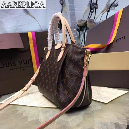 Authentic Louis Vuitton Monogram Turenne PM Satchel Shoulder Handbag M48813