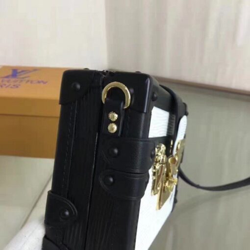 Replica Louis Vuitton Petite Malle Bag In Black Epi Leather M50015 BLV195 6