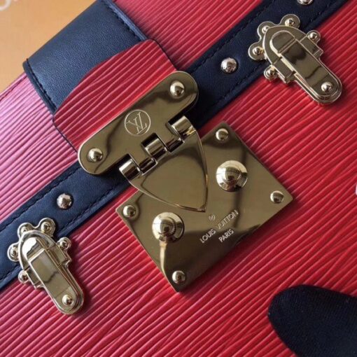 Replica Louis Vuitton Rouge Trunk Clutch Epi Leather M51697 BLV194 3