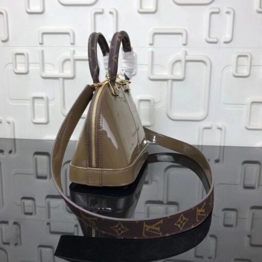 Replica Louis Vuitton Alma BB Bag Patent Leather M51904 BLV660 3