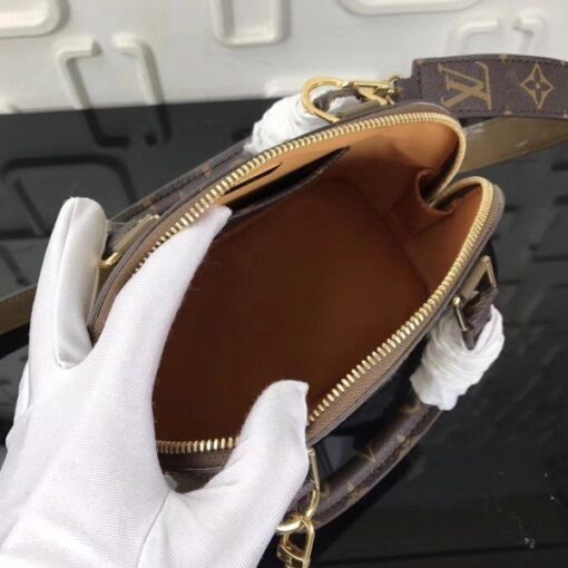 Replica Louis Vuitton Alma BB Bag Patent Leather M51904 BLV660 7
