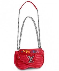Replica Louis Vuitton Red New Wave Chain Bag PM M51930 BLV645