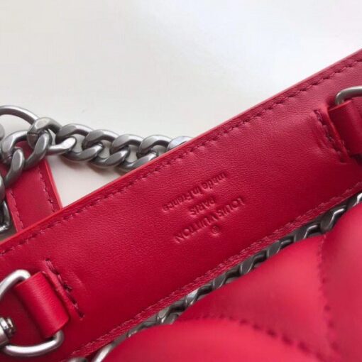 Replica Louis Vuitton Red New Wave Chain Bag PM M51930 BLV645 6