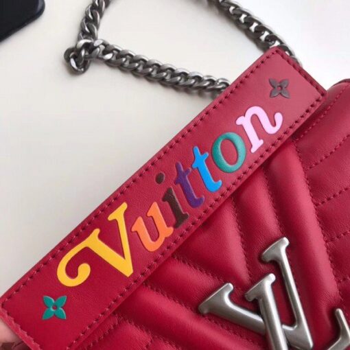 Replica Louis Vuitton Red New Wave Chain Bag PM M51930 BLV645 8