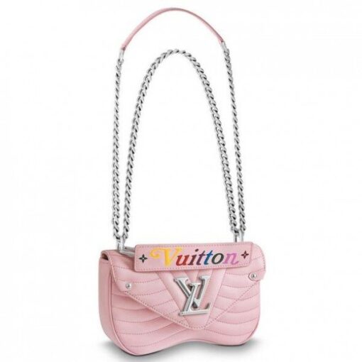 Replica Louis Vuitton Pink New Wave Chain Bag PM M51933 BLV644