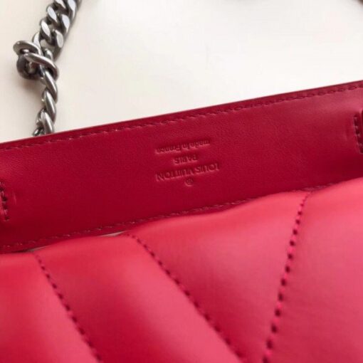 Replica Louis Vuitton Red New Wave Chain Bag MM M51943 BLV642 5