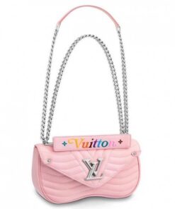 Replica Louis Vuitton Pink New Wave Chain Bag MM M51944 BLV641