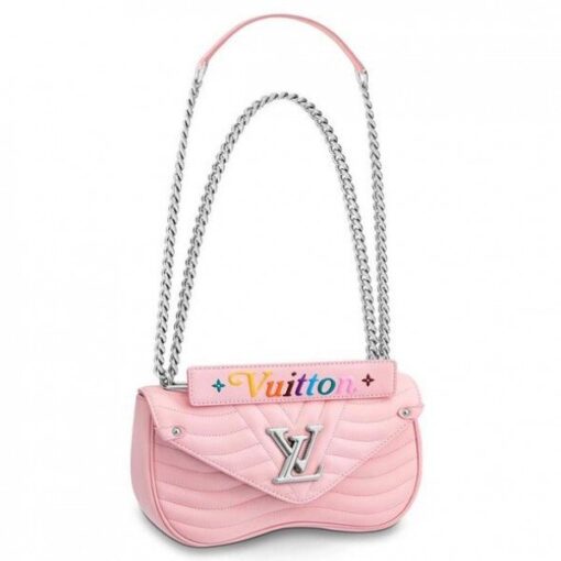 Replica Louis Vuitton Pink New Wave Chain Bag MM M51944 BLV641