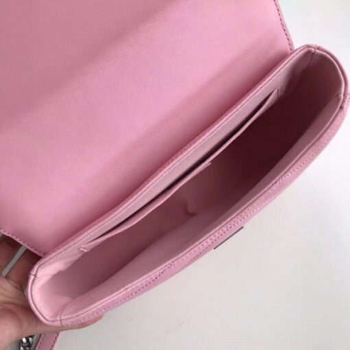 Replica Louis Vuitton Pink New Wave Chain Bag MM M51944 BLV641 8