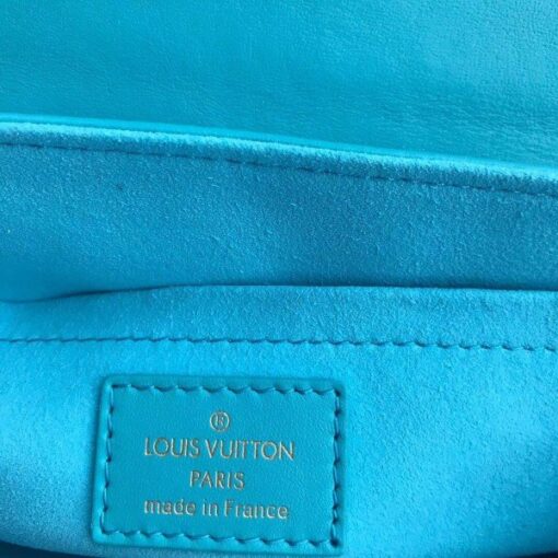 Replica Louis Vuitton Turquoise New Wave Chain Bag MM M51946 BLV648 8