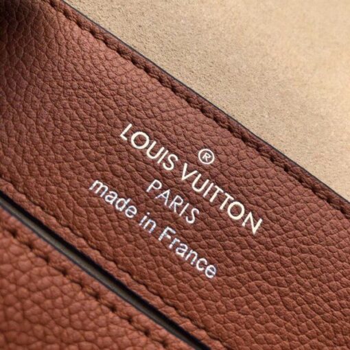 Replica Louis Vuitton Caramel Lockme Ever Bag M52360 BLV736 9