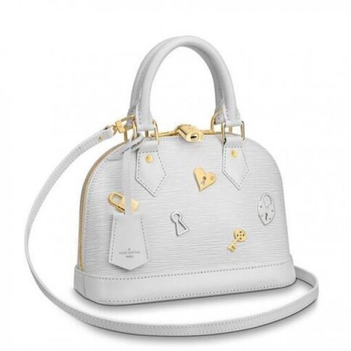 Replica Louis Vuitton Alma BB Bag Love Lock M52885 BLV218