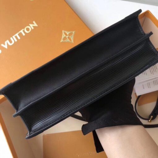 Replica Louis Vuitton Black Trunk Clutch Epi Leather M53052 BLV184 4