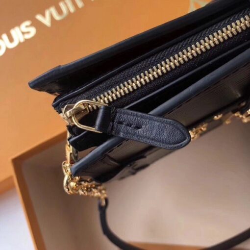 Replica Louis Vuitton Black Trunk Clutch Epi Leather M53052 BLV184 6